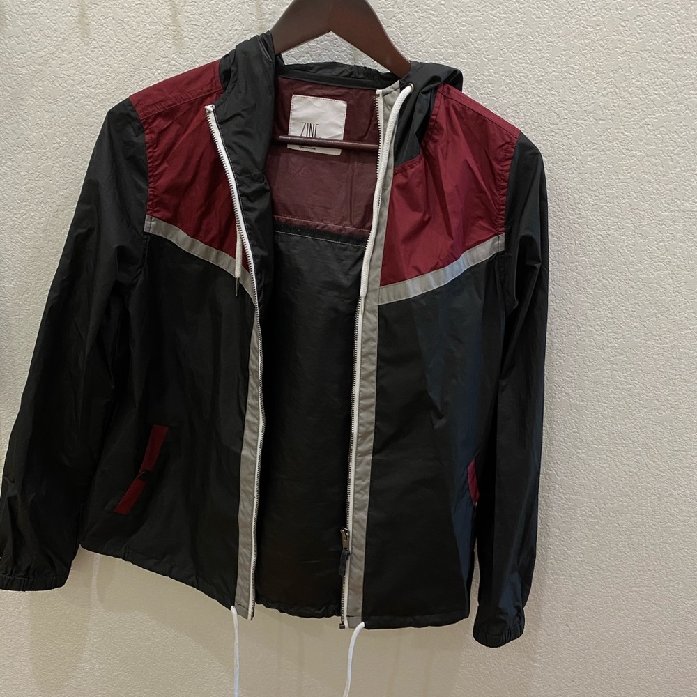 Zine Windbreaker Jacket